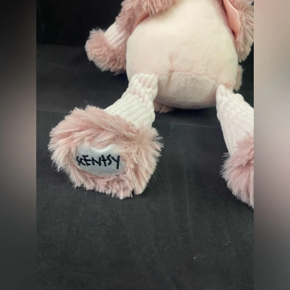 Scentsy Buddy Posh The Poodle Pink Dog Plush Retired